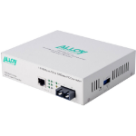 Alloy POE200SC.20 10/100Base-TX to 100Base-FX Single Mode Fibre (SC) Converter, provides PoE power (RJ-45). 20km