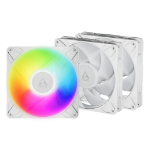 ARCTIC Freezer P14 Pro A-RGB (White) - 3 Pack 140 mm A-RGB PWM Fan with Cable Splitter