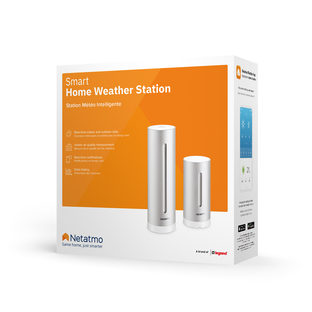 Netatmo Smart Home Weather Station, 0 in distributor/wholesale stock
