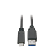 Tripp Lite U428-C03-G2 USB cable USB 3.2 Gen 2 (3.1 Gen 2) 35.4" (0.9 m) USB A USB C Black