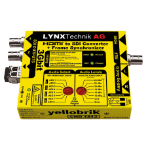 Lynx Technik yellobrik CHD 1812-1 HDMI to SDI Converter with Frame Synchronizer