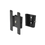 Bosch UMM-LW-20B flat panel bureau steun 48,3 cm (19") Zwart Muur