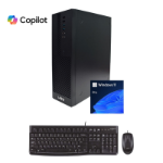 LOGIX 14th Gen Intel Core i5 10 Core Small Form Factor SFF Business / Education PC with 16GB RAM 1TB SSD Windows 11 Pro Keyboard Mouse & 3 Year Warranty Intel® Core™ i5 DDR4-SDRAM Black