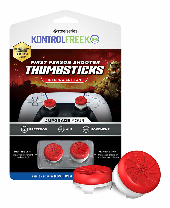 Steelseries 6150-PS5 gaming controller accessory Analog stick grips