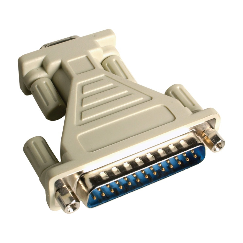 Videk DB9F to DB25M Serial Adapter