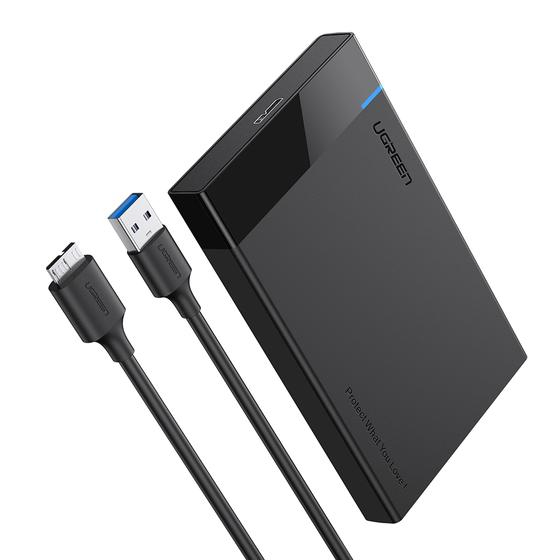 Image of Ugreen 30848 storage drive enclosure HDD/SSD enclosure Black 2.5"
