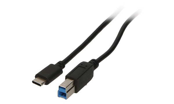 Image of 2-Power CAB5014A USB cable 1 m USB C USB B Black