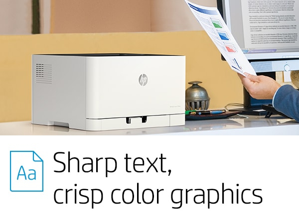 HP Color Laser 150nw A4 Wireless Colour Laser Printer 4ZB95A