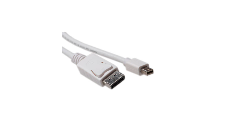 Image of Microconnect DP-MMG-500M DisplayPort cable 5 m Mini DisplayPort White