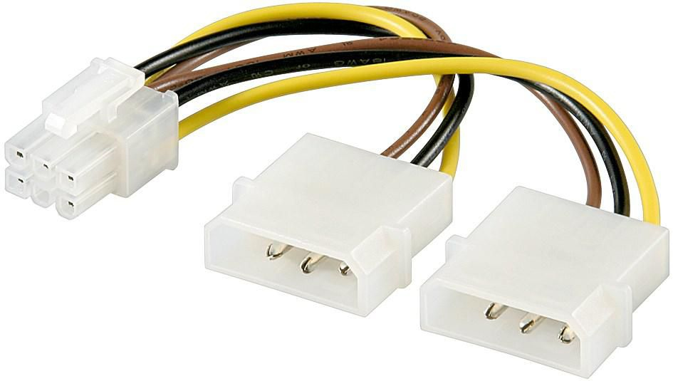 Photos - Cable (video, audio, USB) Microconnect PI1919 internal power cable 0.2 m 