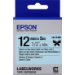 Epson Nastro satinato per etichettatrici LK-4LBK nero/celeste 12 mm (5 m)