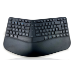 Accuratus Contour keyboard Home RF Wireless + Bluetooth QWERTY UK English Black
