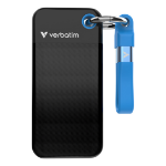 Verbatim Pocket SSD USB 3.2 Gen 2 128GB Black/Blue