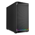 Sharkoon MK4 RGB Strip Micro Tower Black
