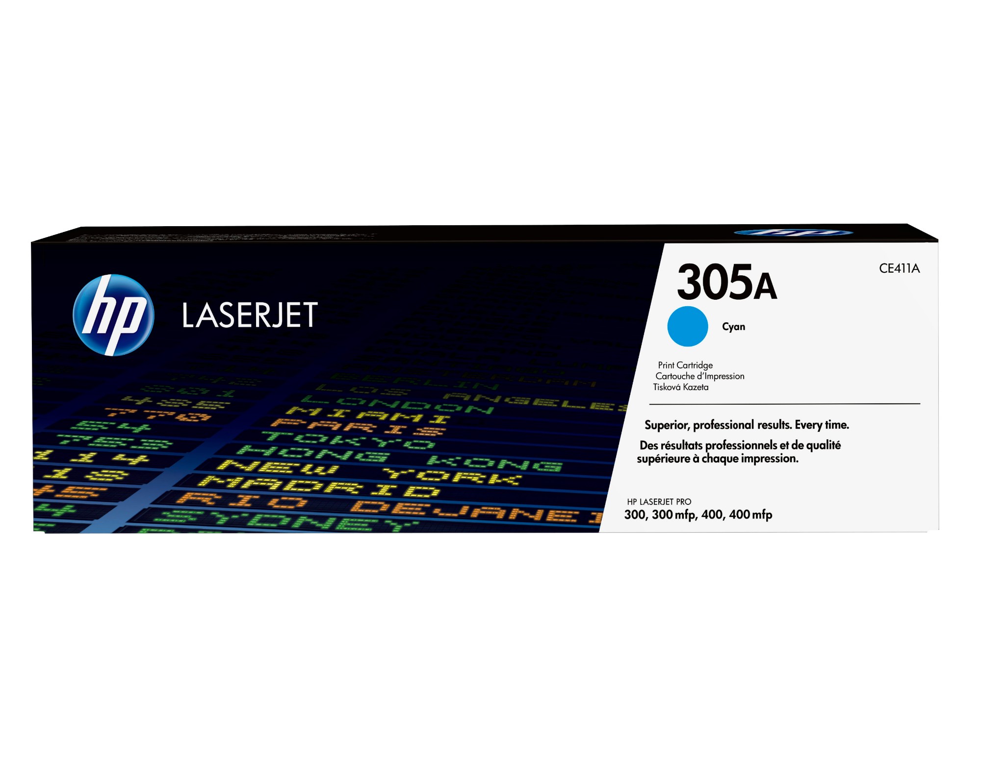 HP CE411A/305A Toner cartridge cyan, 2.6K pages ISO/IEC 19798 for HP LaserJet M 375