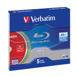 Verbatim BD-R 25GB 6x 25 Go 5 pièce(s)