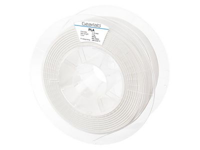 Gearlab GLB251201 Material för 3D-utskrifter Polylaktidsyra (PLA) Vit 1,05 kg
