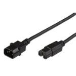 Microconnect PE011420 power cable Black 2 m C14 coupler C15 coupler