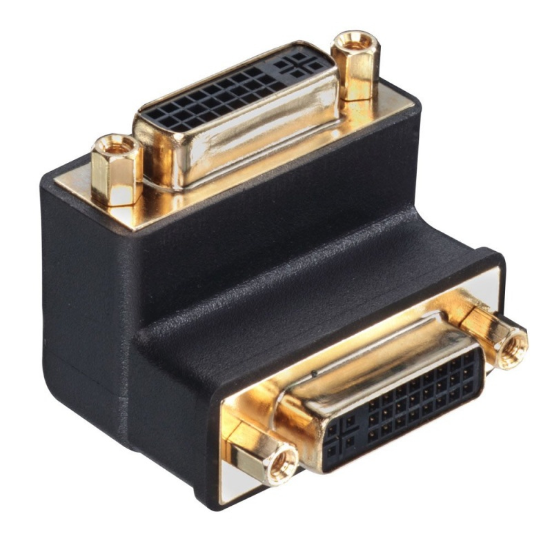 Lindy 41251 cable gender changer DVI-I Black