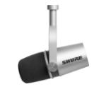 Shure MV7 Zilver Microfoon voor studio's