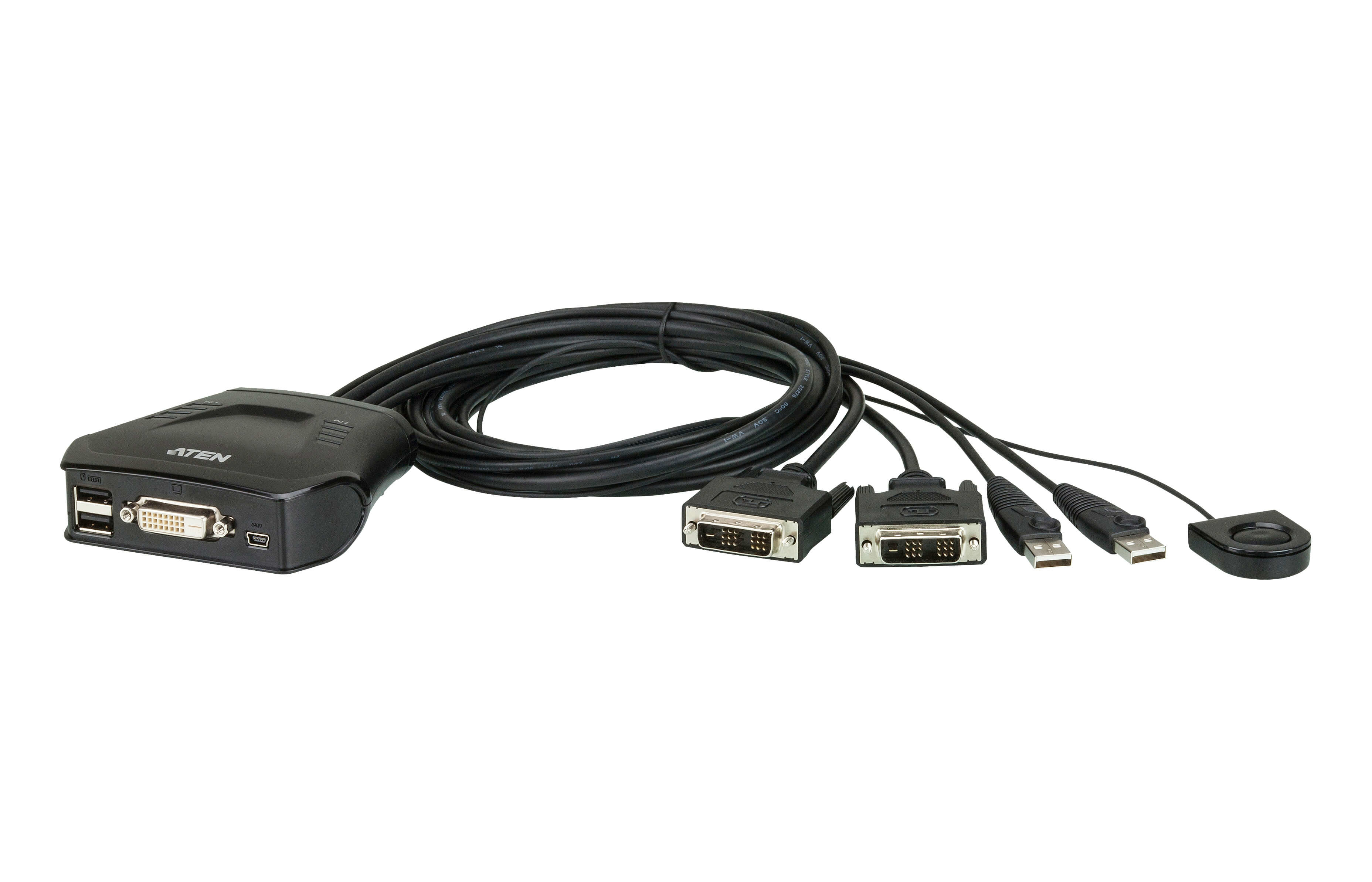 Image of ATEN CS22D KVM switch Black