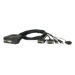 ATEN CS22D KVM switch Black