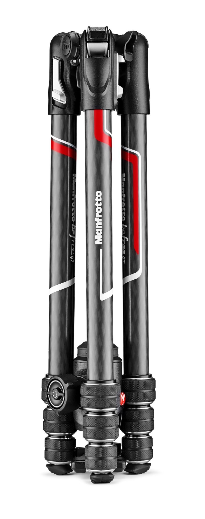 Manfrotto MKBFRTC4GT-BH stativ Handhållna videokamera 3 ben Svart, Silver