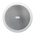 Biamp Commercial Audio CM6E loudspeaker 1-way White Wired 15 W