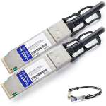AddOn Networks QSFP-H40G-CU7M-AO InfiniBand/fibre optic cable 7 m QSFP+ Black, Grey