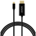 Savio Cl-190 USB cable 1 m USB C Black