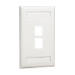 Panduit NK2FWHY wall plate/switch cover White