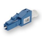 AddOn Networks 1dB Fixed LC/UPC Male to LC/UPC Female OS1 SMF Simplex Fiber Attenuator