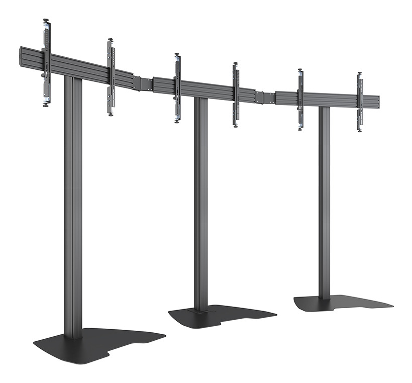 Multibrackets M Pro Series - Video Wall Floorbase MBFMC3X1U Micro Adju