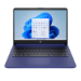 HP 14s-dq0012na Intel® Celeron® N4120 Laptop 35.6 cm (14") HD 4 GB DDR4-SDRAM 128 GB SSD Wi-Fi 5 (802.11ac) Windows 11 Home in S mode Blue