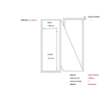 Capture CA-LB3049 printer label White