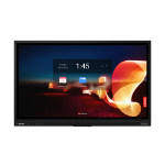 Lenovo ThinkVision T65 LED display 165.1 cm (65") 3840 x 2160 pixels 4K Ultra HD Touchscreen Black -