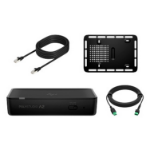 HP Poly Studio A2 Audio Bridge w/ CAT6A and Mic Extension Cable and Mounting Plate TAA Zwart