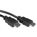 VALUE HDMI High Speed Cable with Ethernet, HDMI M - HDMI M, LSOH 1 m