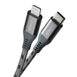 Boompods TCCAPG lightning cable 1.5 m Graphite