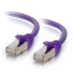 Rocstor Y10C438-PU networking cable Purple 299.2" (7.6 m) Cat6a U/UTP (UTP)