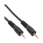 InLine Audio Cable 2.5mm Stereo male / male 1m