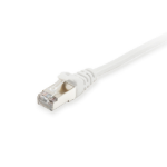 Equip Cat.6 S/FTP Patch Cable, 10.0m, White, 9pcs/set