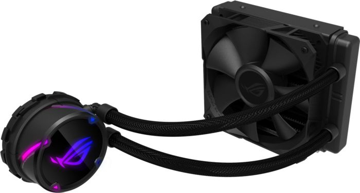ASUS ROG Strix LC 120 Processor All-in-one liquid cooler 12 cm Black 1 pc(s)