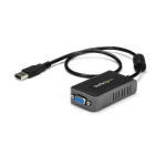 StarTech.com USB2VGAE2 USB graphics adapter 1600 x 1200 pixels Black