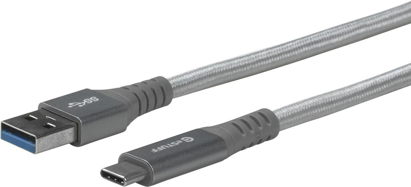 Image of eSTUFF ES605151 USB cable 1 m USB 3.2 Gen 1 (3.1 Gen 1) USB C USB...