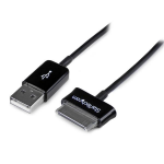 StarTech.com USB2SDC3M mobile phone cable Black 118.1" (3 m) USB A Samsung 30-pin