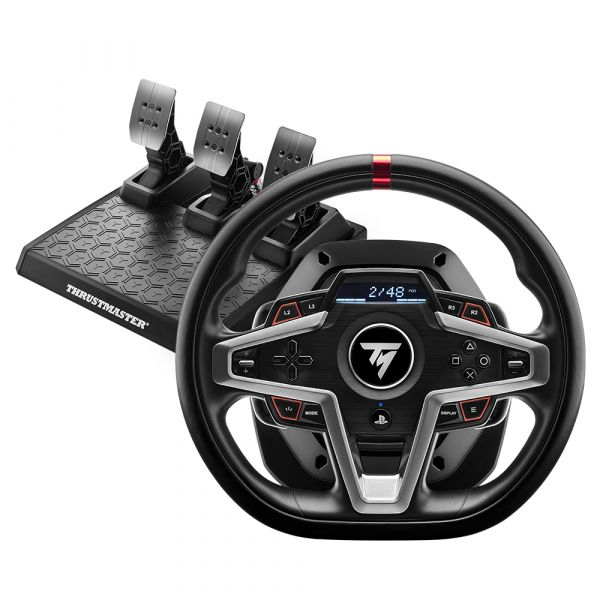 Image of Thrustmaster T-248 PS5/PS4 Black USB Steering wheel + Pedals PC,...