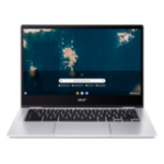 Acer Chromebook Spin 314 CP314-1HN-C07F Intel® Celeron® N5100 35.6 cm (14") Touchscreen Full HD 8 GB LPDDR4x-SDRAM 128 GB eMMC Wi-Fi 6 (802.11ax) ChromeOS German Silver