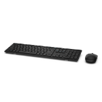 DELL KM636 keyboard Mouse included Universal RF Wireless QWERTZ Slovakian Black