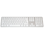 Matias UK Wireless 2.4G Aluminum Mac Keyboard Silver